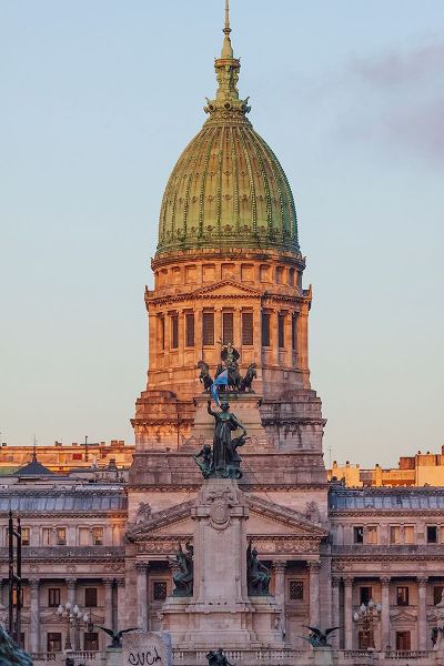 Argentina- Buenos Aires. Capitol building.